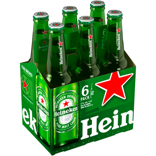 Heineken Bottle (6 Pack)
