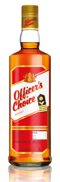 Officers Choice Red