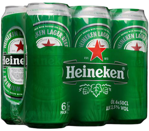 Heineken Can (6 Pack)