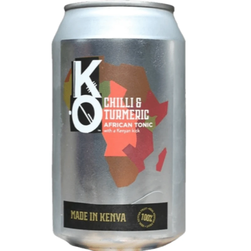 K.O Chilli & Tumeric Tonic 330ml - Image 2