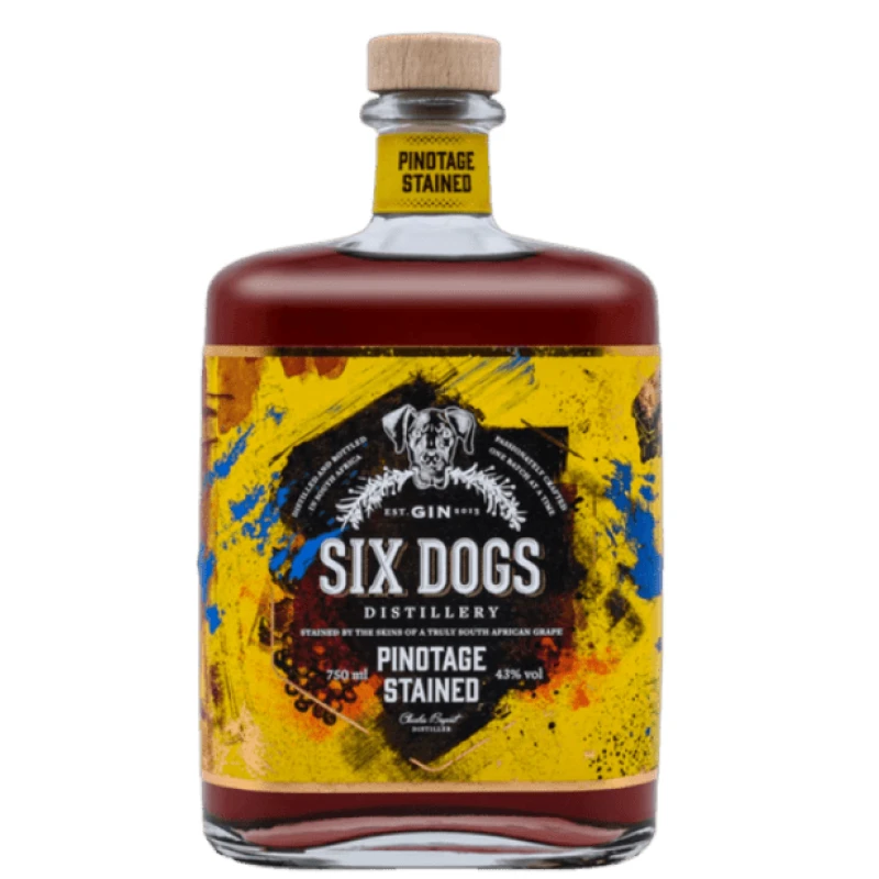 Six Dogs Pinotage Stainted