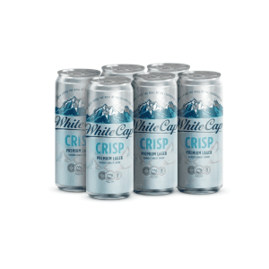 White Cap Crisp Lager 6-Pack