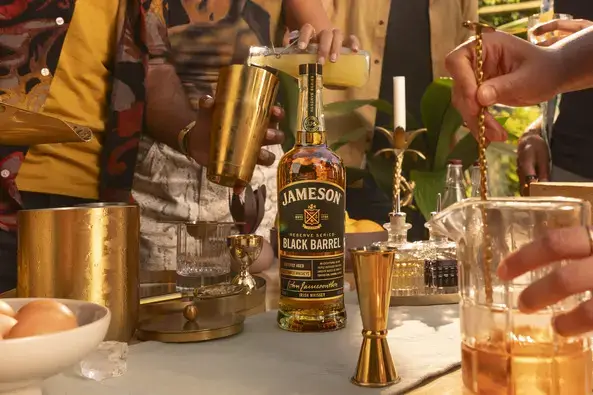 Jameson Black Barrel bottle – Premium whiskey available online with fast delivery from The V Bar in Kenya