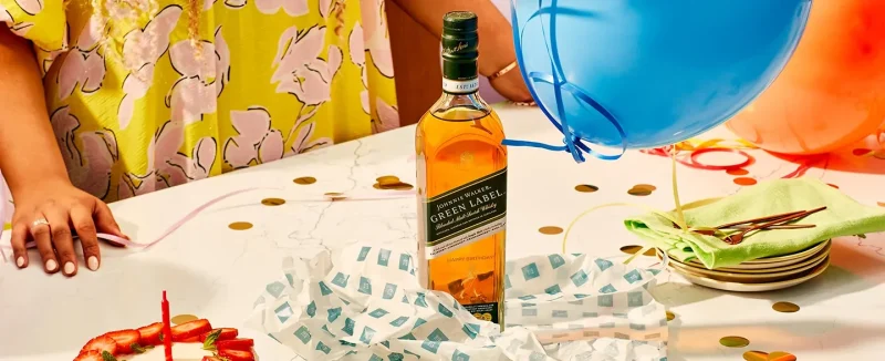 Johnnie Walker Green Label 750 ml bottle – 15-year blended malt Scotch whisky available online with fast delivery from The V Bar in Kenya.